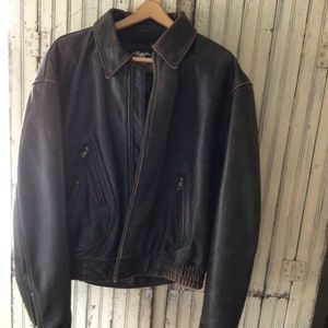 Men’s leather Harley Davidson jacket